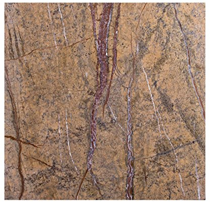 Yuchengstone Marmor-Tisch Steinplatte Arbeitsplatte, Küchenplatte, Schneidebrett, Käseplatte Servierplatten Stein Unterlage Brettchen 40cm x 40cm x 1,7 cm, Edel Design Unikat Handarbeit, 8 KG