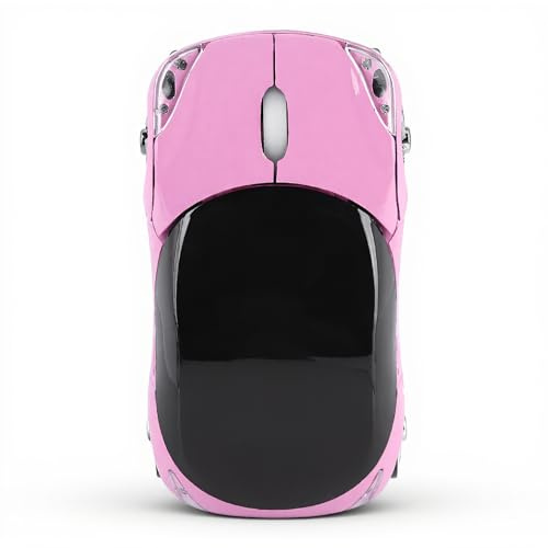 ASHATA Bluetooth Maus,Tragbar 2.4G Wireless Mouse Hochpräzise Optische Maus 1600DPI Mouse,Ergonomisch Schnurlos Maus mit USB-Empfänger für XP/Vista/