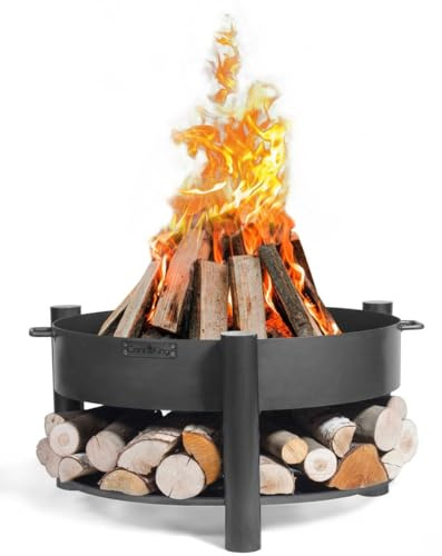 CookKing Feuerschale Feuerkorb Montana Gusseisen echte Handarbeit 70cm