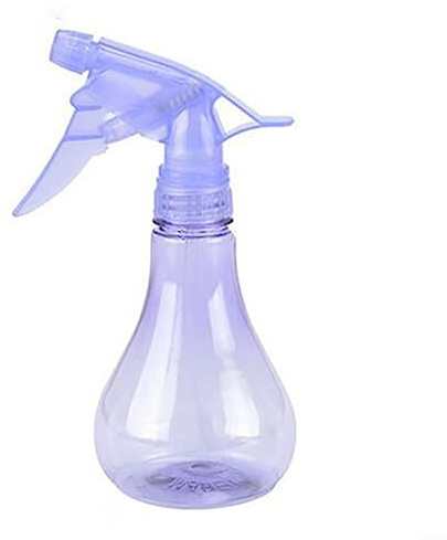 DAZZLEEX Botella de spray de agua multiusos de 250 ml, botellas de spray portátiles de plástico para plantas, mini botella de spray portátil para limpieza del hogar (morado)