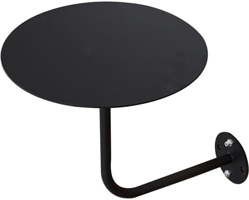 Lonmrrton Eisen-Bartisch zur Wandmontage, Runder Cocktailtisch Kaffee-Esstische für Zuhause Küche Terrasse Café Bistro, platzsparender Kleiner runder Tisch (Size : 40x40x45cm)