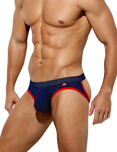 Casey Kevin Jockstrap para Hombre Suspensorio Tanga Slips Ropa Interior Thong Deportivo Calzoncillos Transpirable, XXL