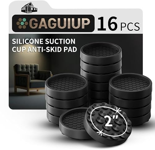 GAGUIUP Non Slip Furniture Pads,Rubber Feet For Garden Furniture,Chair Leg Floor Protectors,Suction cups Rubber Feet Furniture Feet,Non Skid Furniture Pad Floor Protectors,Keep Furniture in Place