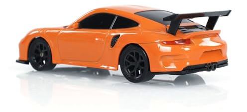 wheelfun 1/43 Radio Control Drift Car 4WD RC 2.4g Mini Race Vehicle High Speed RC Drift Car Model(Orange)