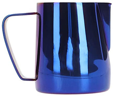 ANKROYU 350 ml Milk Frothing Pitchers, Stainless Steel Coffee Pitcher, Milk Frothing Cup, Coffee Latte Cup, Frothing Mug, Coffee Art Making for Home Kitchen (350ml)