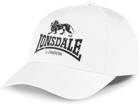 Lonsdale keps Norbury vit/svart en storlek, vit/svart, one size