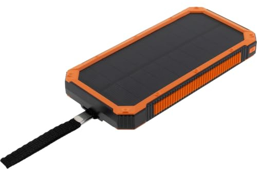 Cargador Solar Compacto Powerbank + Linterna - Orium