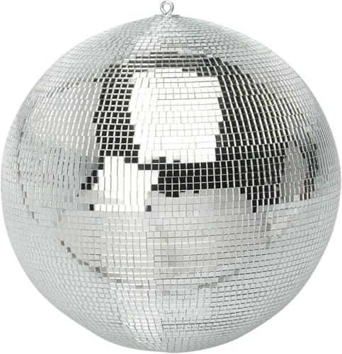 Mirrorball MB40S Boule à facettes Argenté 40 cm