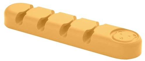 Kabelclips – Kabel-Clip selbstklebend | Kabel-Clip, Kabel-Clip, Silikon-Kabelhalter Modell Bär Tisch, Kabelmanagement an der Wand, Nachttisch, elektrischer Kabelhalter für Adapterkabel,
