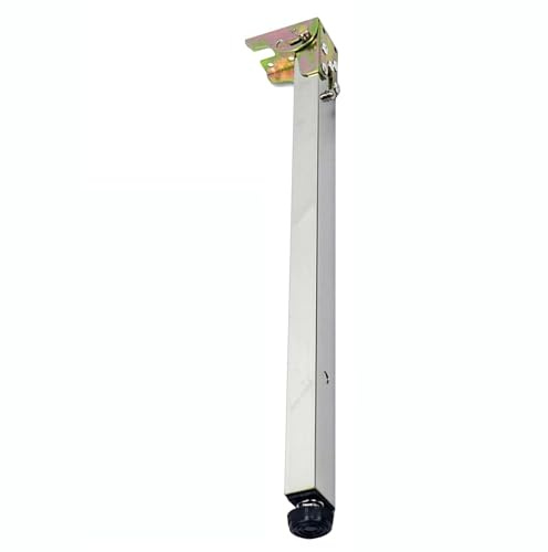 Klappbare Esstischbeine Klappbare Teleskop-Bartischbeine Teleskopfüße Barstützfuß Push-Pull Lift Esstischfüße 30-150 cm Edelstahl-Möbelfüße(38cm/15.0in)