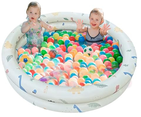 Piscina Gonfiabile - Bacino Esterno | Portatile e Luminoso per Festa Esterna Spiaggia Giardino e Terrazza