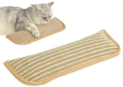 XIAOXIAOYU Jouet à l' à Chat | Coussin de lit pour Chat – Planche à gratter en sisal et Jouet de Dentition pour Le Jeu et l'entraînement de Chasse dans la Maison