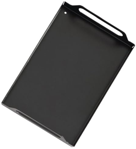 POPETPOP Plateau Service Rectangulaire Métal Noir Plateau de Présentation Multifonction Fruits et Desserts Polyvalent pour Maison et Table