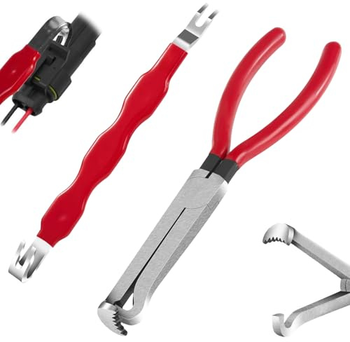 Elektrischer Kfz Stecker Abzieher Entferner Werkzeug, Elektrischer Steckverbinder Trenner Werkzeuge, Doppelendiges Elektrischers Klemmenabzieher, Auto Zange Zum Entfernen Von Steckverbindern