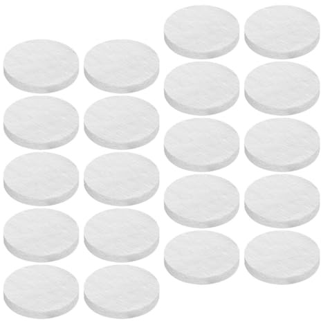 YARNOW Lot de 20 Mèches en Laine Céramique Ronde Noyau en Coton de Table, Isolation en Fibre Céramique Résistante à Haute Température, pour Cheminée Intérieur