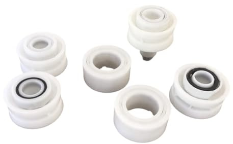 EasyByMall Kit de rodamientos de pista para robots de limpieza de piscinas Hayward y TigerShark - Juego de repuesto de 6 piezas con componentes RCX26000/RCX26001/RCX26002/RCX26004