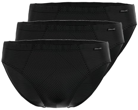 Ammann - Cotton & More - Mini-Slip - 3er Pack (7 Schwarz)