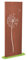 prima terra Deko- und Sichtschutzelement Edelrost Pusteblume H=158cm B=60cm