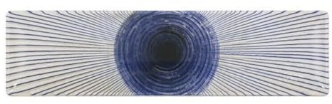 La Mediterránea S2206802 Fuente Irys Rectangular, Brillo, 30 X 8 Cm, Porcelain