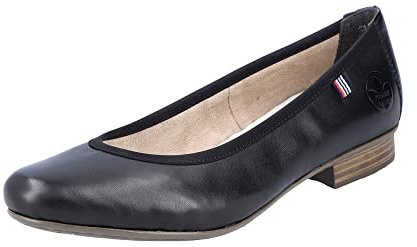 Rieker Damen 51994-01 Ballerinas, 1, 39 EU