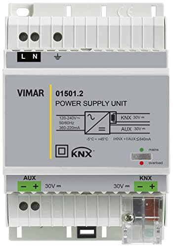 VIMAR 01501.2 Fuente de alimentación, 640 mA, KNX