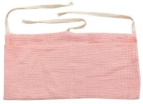 Bolsa organizadora for colgar en la cabecera Bolsa de almacenamiento for colgar junto a la cama Bolsa de almacenamiento for colgar junto a la cama Bolsillos de algodón de doble capa for cochecito Paña