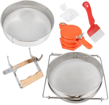 Yardwe Bienenhaltungsausrüstung Set Bienenhalter-werkzeug Bienenzucht-werkzeug-set Handwerkzeuge Bienenhalter-zubehör Bienenzucht-geräte