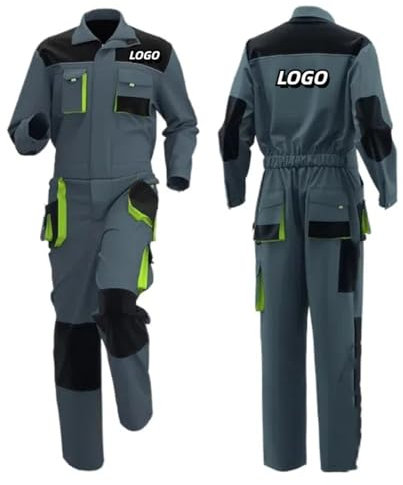 Honghuang Personalizzato Stampa Logo Uomini Officina Lavoro Tuta Multi Tasca Tuta Personalizzato Lavoratore Pittore Giacca Gold,5XL