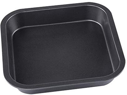ohodhmnu Antiaderente Pizza Pan Bakeware Acciaio al Carbonio Piatto Quadrato Vassoio Pane Torta Stampo Strumenti di Cottura