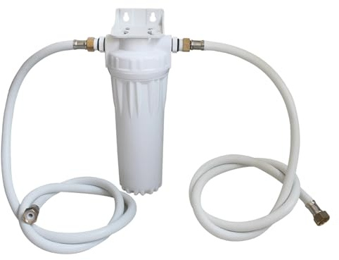 Filter för ismaskin vattenfilter system för kommersiell ismaskin restaurang kaffemaskiner dricksvatten vattenrening professionell industriell kylskåp (Enstegs vattenledningar)