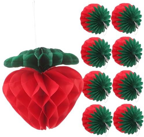 HOOTNEE 10 Piezas Bolas de Panal de Decoración de Fiestas Adornos Colgantes de Cumpleaños y Bodas