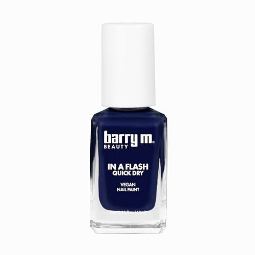In A Flash Quick Dry Nail Paint, Shade Navy Blue Navy Night | Dark Blue Nail Polish