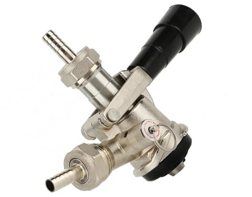 MALSSE Draft Beer Dispenser Kegs Couplers Stainless Steel Texture Tap Draft Kegerator Tap Homebrew Accessory
