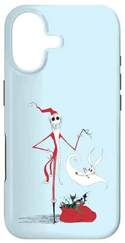 Disney Nightmare Before Christmas Holiday Jack & Zero Case for iPhone 17