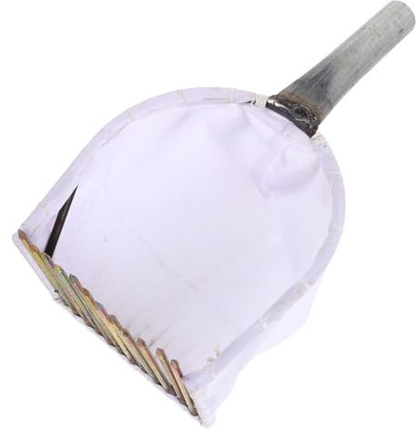 VICASKY Heidelbeerrechen mit Metallkamm Beerenpflücker mit Ergonomischem Griff und Tragebeutel Verlängerter Obstpflücker für Blaubeeren Himbeeren und Wildbeeren im Garten