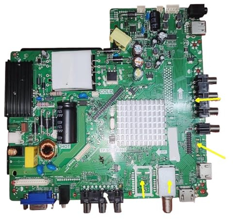 Scheda Madre TV 3 In 1, Trasformatore Bianco, Serie Di Strisce Luminose, Verifica Sequenza Interfaccia, Compatibile Con TP.S512.PB83.(1t0sd 0ci 2hdmi)