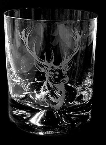 Stag Head Boxed 30cl Whisky Tumbler