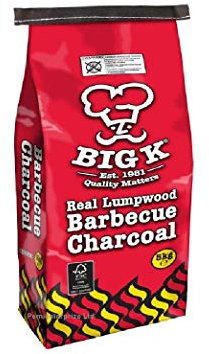 Big K Real Lumpwood Barbecue Charcoal 5kg BBQ Grill Open Fire Outdoor Cooking