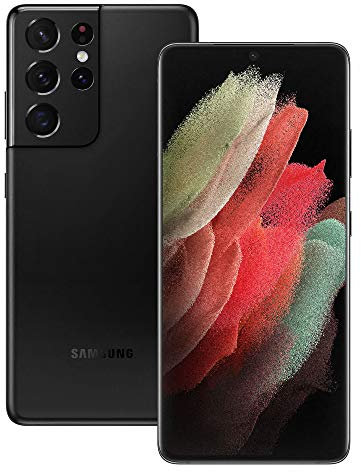 Samsung Galaxy S21 Ultra 5G, Display 6.8 pollici Dynamic AMOLED 2Xi, 256 GB, RAM 12GB, Batteria 5000mAh, Dual SIM+eSIM, (2021) [Versione Italiana], Nero Phantom Black (Ricondizionato)