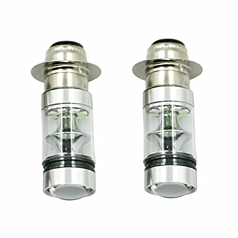 ZHANGERDIAN 2x super vit LED Strålkastare Lampor Låg högstråle 100W Fit For Yamaha GRIZZLY 660 400 450 350 125 YFZ350 YFZ450 RAPTOR 350 700 RHINO (Color : 2 white)