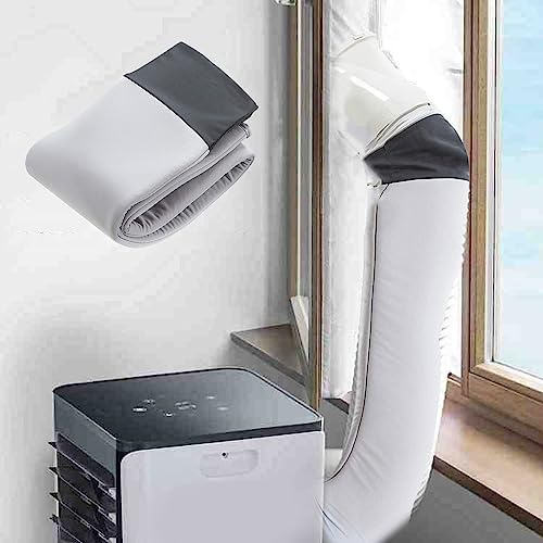 DAZZLEEX Housse de tuyau portable pour climatiseur - Isolation thermique - Accessoires en tissu Oxford composite pour appareils mobiles de climatisation