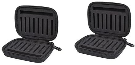 Toddmomy 2 Stück Angelhaken-Beutel Tasche Outdoor-Ausrüstung Angelgerät Fischköder-Behälter Pailletten-Angelhaken-Beutel Angelköder Köder-Tasche Fliegenhaken-Beutel Komplexe