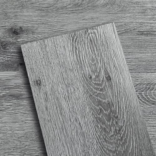 LaCheery Pavimento PVC Adesivo Grigio Scuro Vinile Pavimenti in PVC Adesivi 18 Pezzo 90cm x 15cm Parquet Adesivo Effetto Legno Rovere Impermeabile Vintage Couverture 2,43㎡ per Camera da Letto Bagno