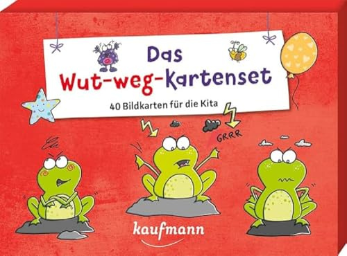 Das Wut-weg-Kartenset: 40 Bildkarten für die Kita (40 Bildkarten für Kindergarten, Kita etc.: Praxis- und Spielideen für Kinder)