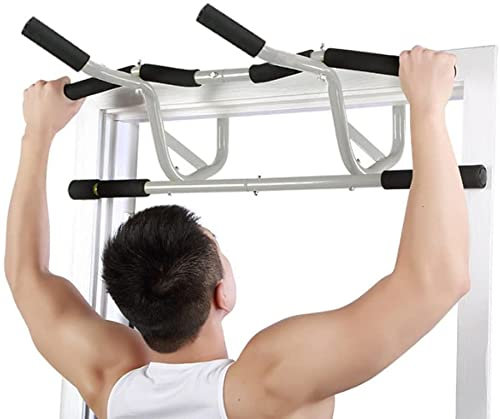 JJKJYXGS Krafttraining Klimmzugstange Multifunktionale Tür Reckstange Indoor Klimmzuggerät Türrahmen Fitnessgeräte Reckstange Heimfitness