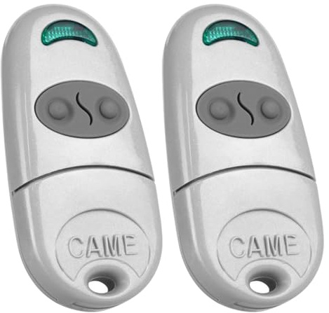 2PCS Remote Control Key Fobs, Universal Wireless Copy Remote Control, Garage Door Remote, Electric Gate Fob RemoteControl Compatible with 433.92MHz Came Top432EE 432NA 432SA 432M