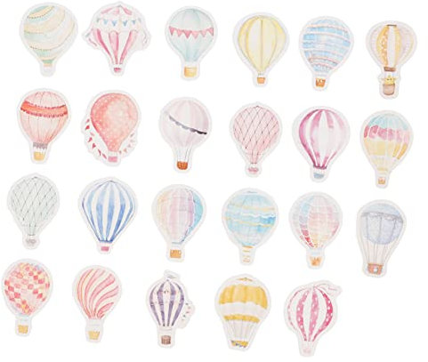 SEWACC Decorative Seal Stickers for Scrapbooking and Hand Accounts Unique Craft Stickers Confession Balloon Design for Creative Projects