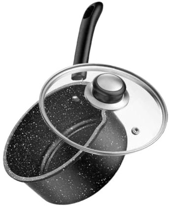 Mikinona Casserole à Lait Avec Poignée Set De Casserole Pour Déjeuner Marmite à Nouilles Instantanées Ustensiles De Cuisine