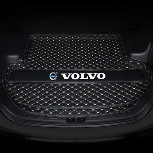 BEROZA Auto Tappetino per Bagagliaio, per Volvo XC40 2019-2024 Antiscivolo Impermeabile Tappeto Baule Fodera Bagagli Interni Accessori,C