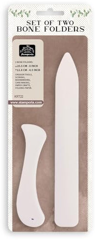 Stamperia - Carpetas de huesos para álbumes de recortes, álbumes, tarjetas, diarios de balas, grandes para creasing, puntuación, encuadernación de libros y más, perfectas para pasatiempos y